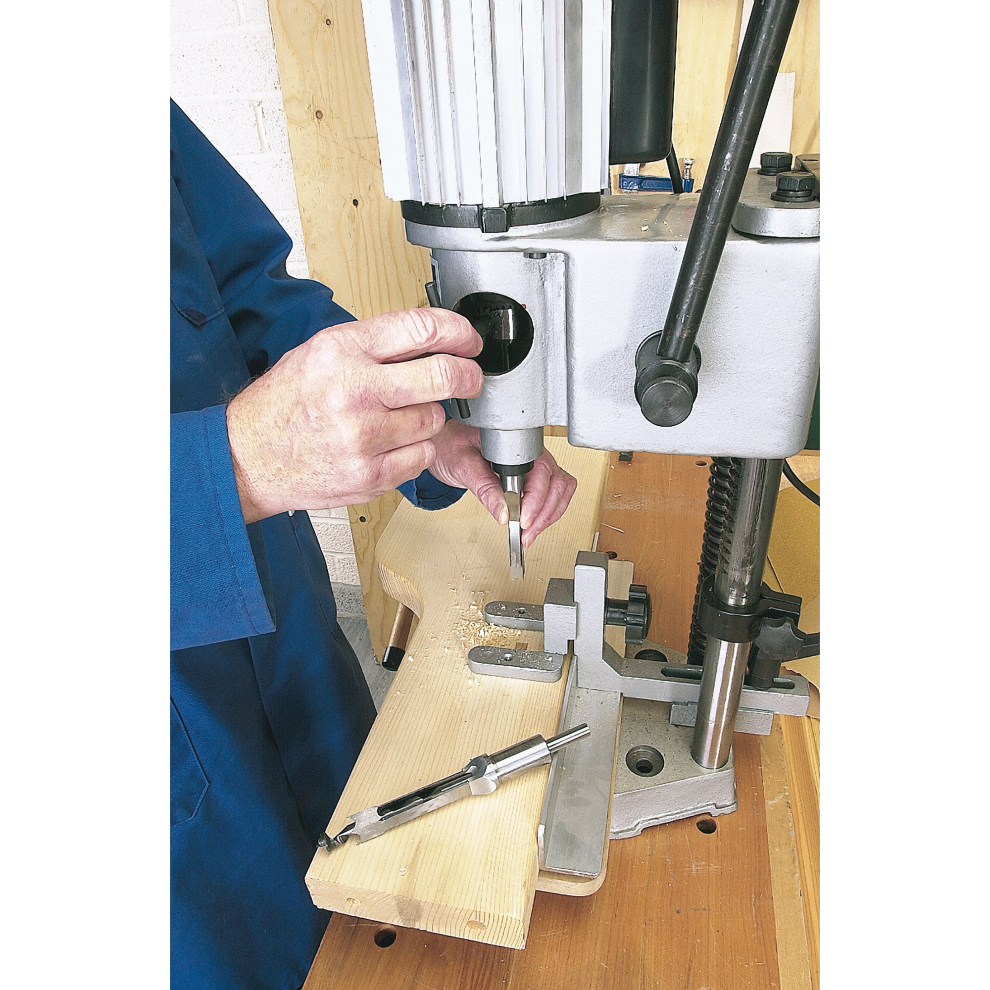 Draper 48080 245 Expert 3/4" Hollow Square Mortice Chisel with Bit