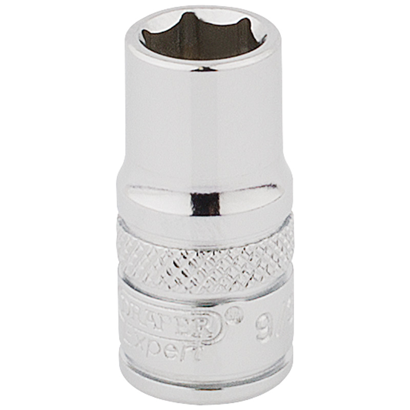 Draper 48567 B-AF 1/4" Square Drive Hi Torq&#174; 12 Point Socket (9/32")