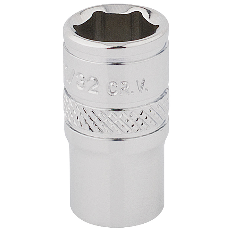 Draper 48671 B-AF 1/4" Square Drive Hi Torq&#174; 12 Point Socket (11/32")