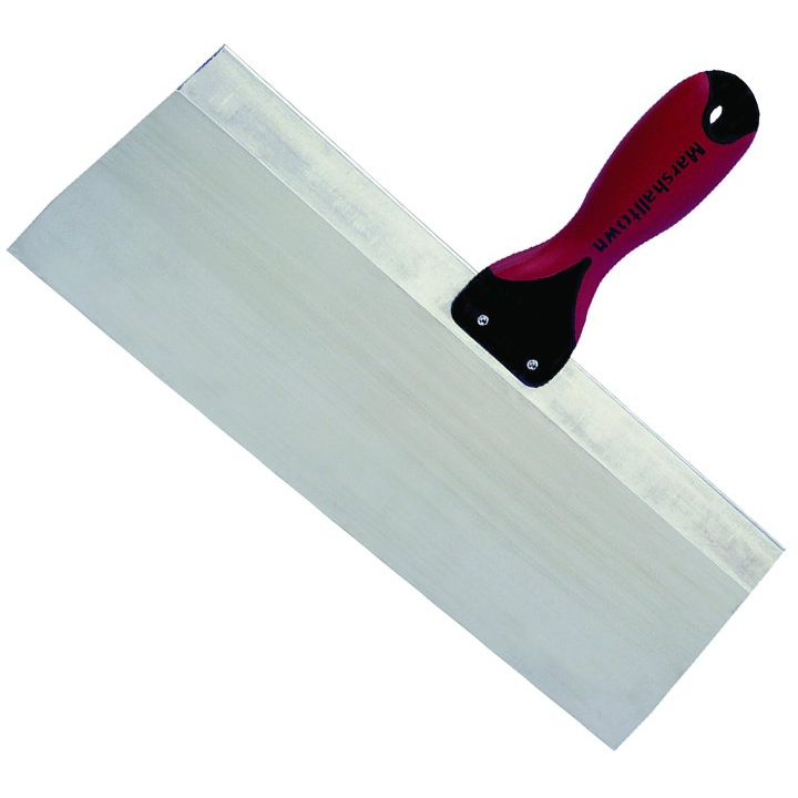 Marshalltown M4510SD 10"x3 1/8" Stainless Steel Taping Knife DuraSoft Handle