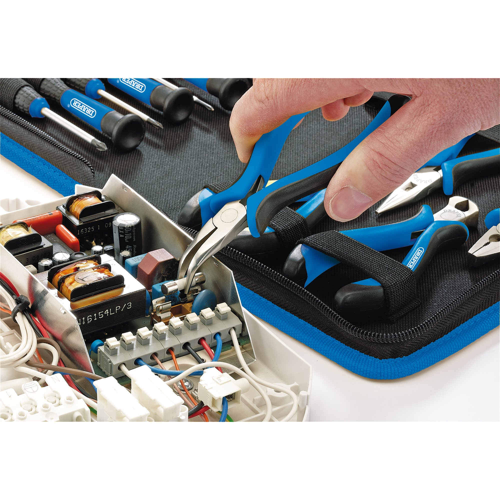 Draper 48958 PSP16 Precision Pliers And Screwdriver Set (16 Piece)