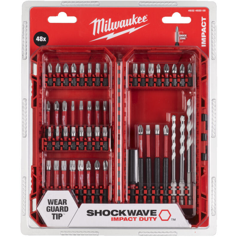 Milwaukee 4932492005 48 Piece Shockwave Impact Duty Bit Set