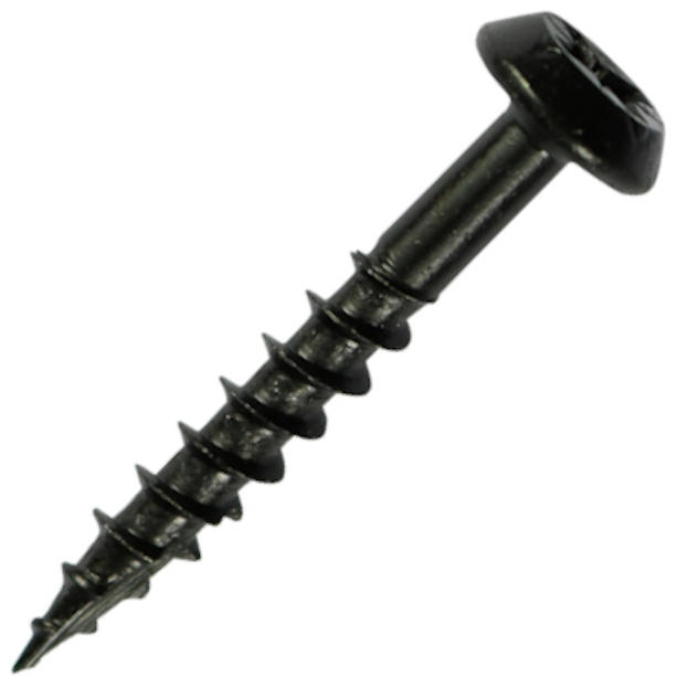 5.0mm x 25mm Classic Rainwater Screw - Blk (Box of 400) 50025CLARBBX Timco