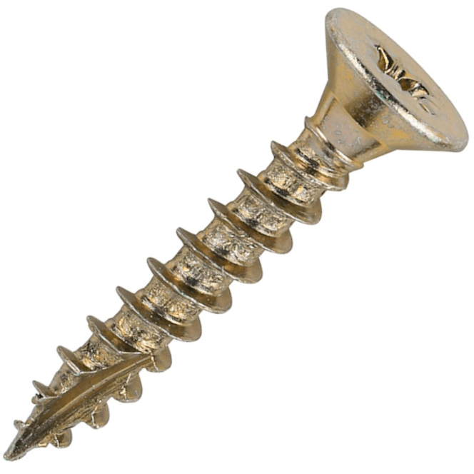 5.0mm x 30mm Classic Screw PZ2 CSK - ZYP (Box of 200) 50030CLAF Timco