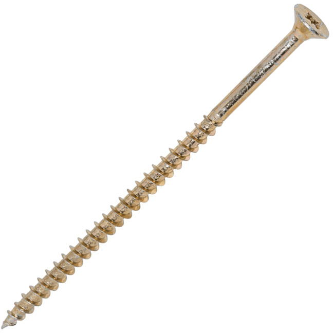 5.0mm x 100mm Solo Woodscrew PZ2 CSK - ZYP (Box of 100) 50100SOLOC Timco