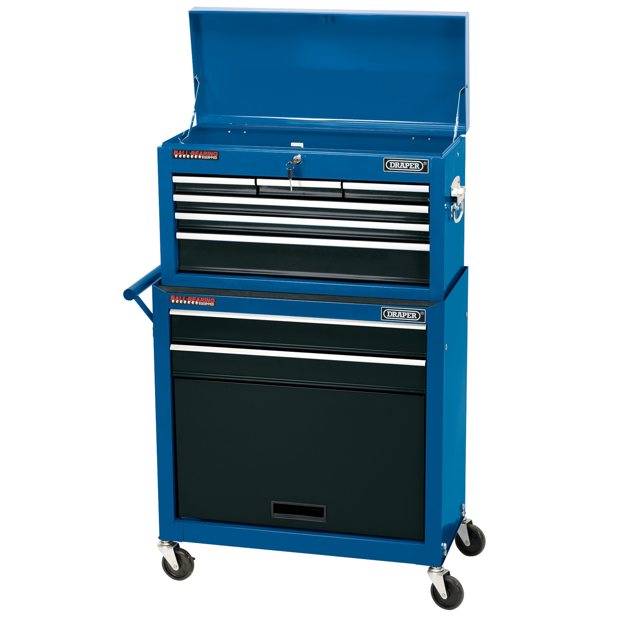 Draper 51177 RCTC8B Two Drawer Roller Cabinet and Five Drawer Chest