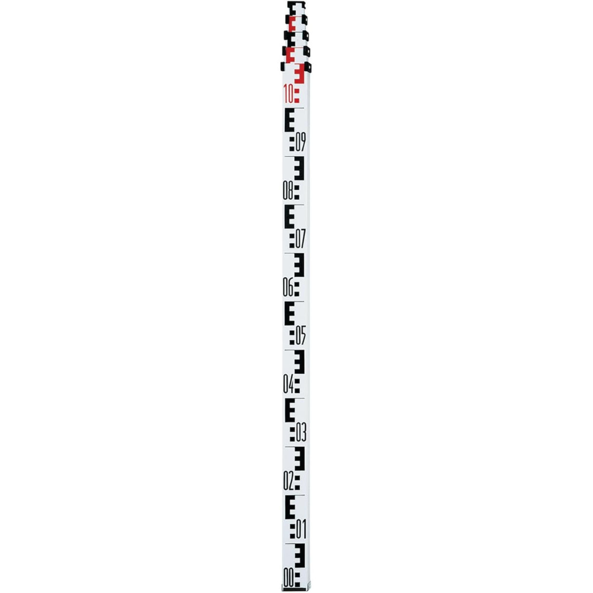 Laserliner 32174 080.42 Telescopic Levelling Staff LT, 4m