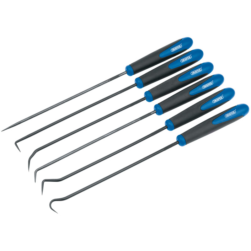 Draper 51764 LPH SET 6 Piece Long Reach Hook and Pick Set