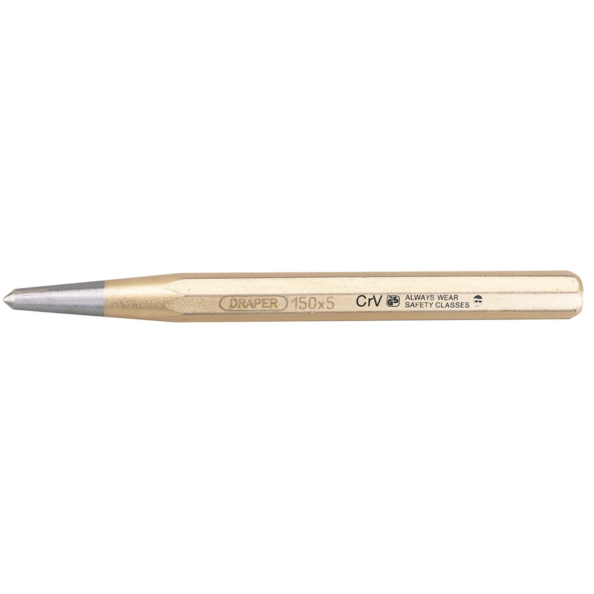 Draper 51778 100HB Expert 5mm X 150mm Octagonal Centre Punch