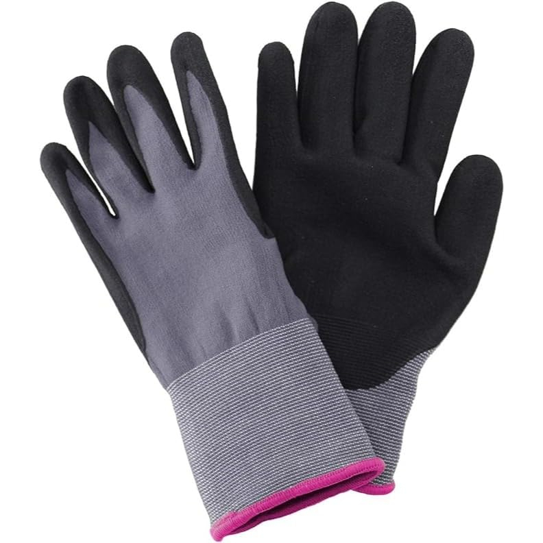 Kent & Stowe 70105351 Premium Seed & Weed Gardening Pink Trim Gloves - Ladies Small