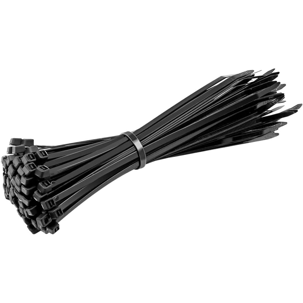 Cable Ties 370X4.8mm Black 220N  (Pack x 100)