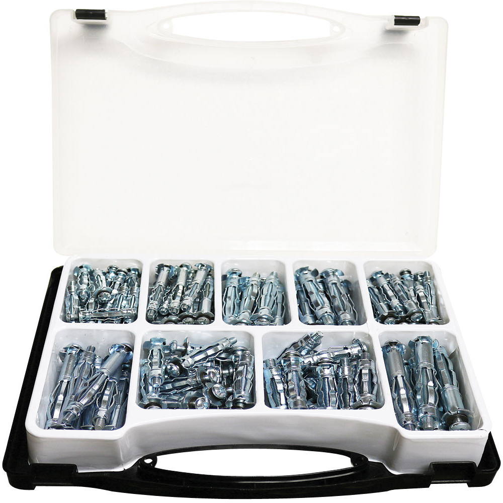 Clarke 1801872 CHT872 141 Piece Wall Anchor Set In Case