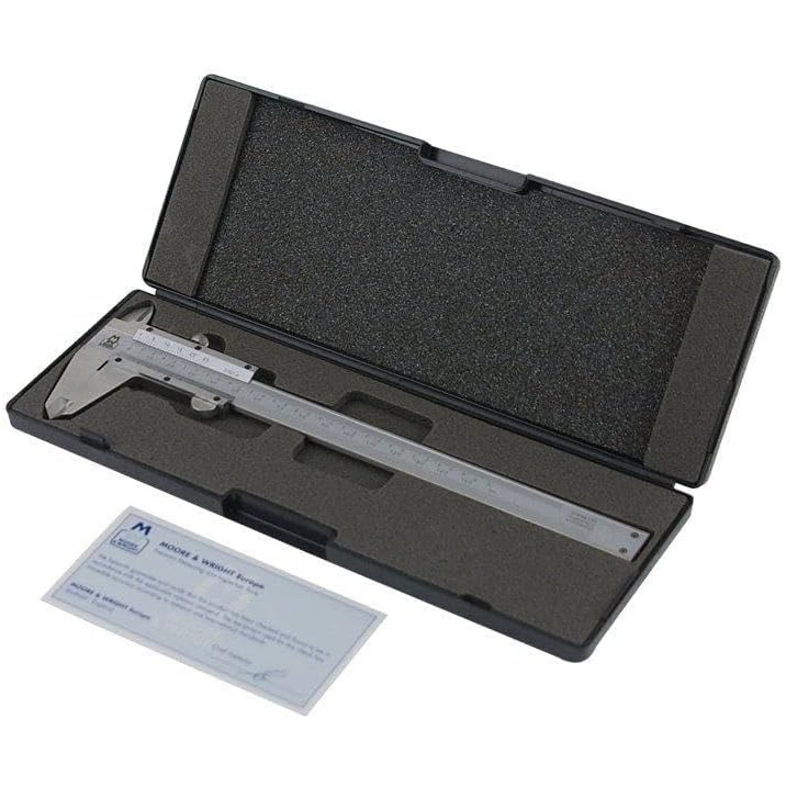 Moore & Wright MW100-15BI Vernier Caliper 150MM/6" 0.02MM/0.001"