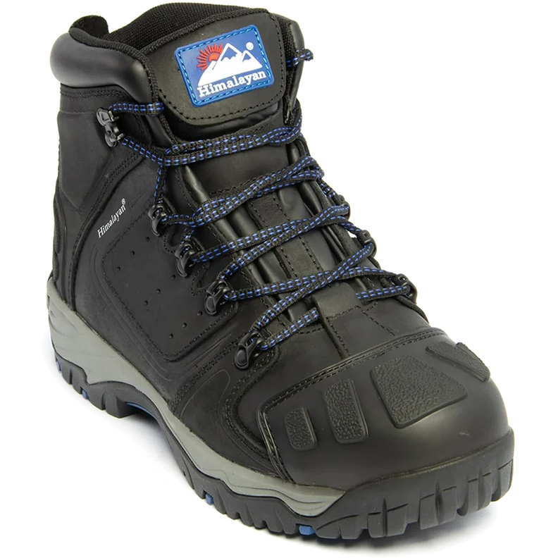 Himalayan 5206 S3 SRC Waterproof Black Leather Safety Boot