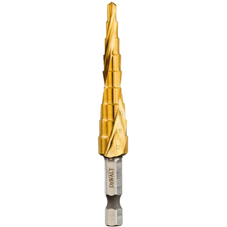 DeWalt DT5026-QZ  Impact Rated Step Bit 4-12mm