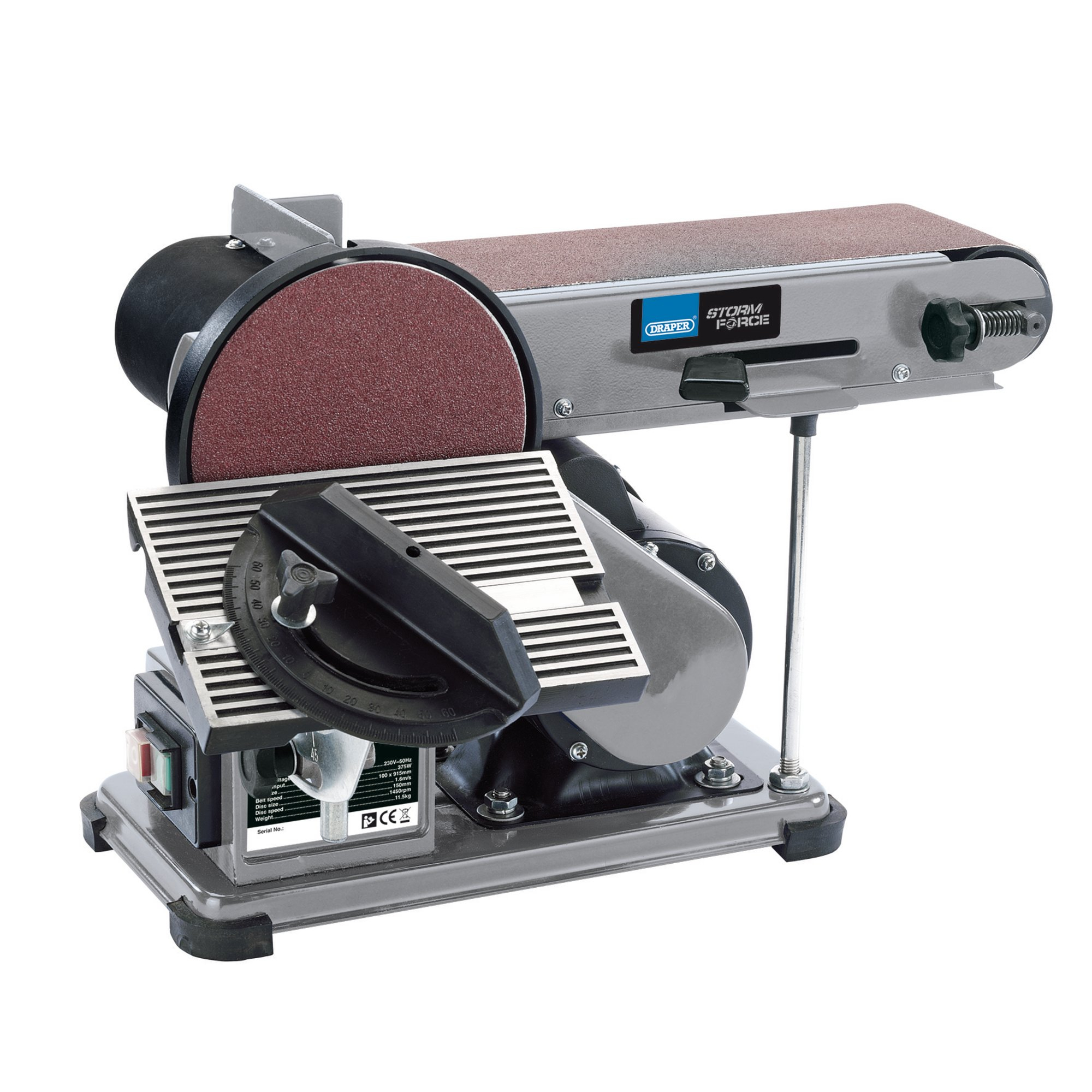 Draper 53005 BDS150 300W 230V Belt and Disc Sander