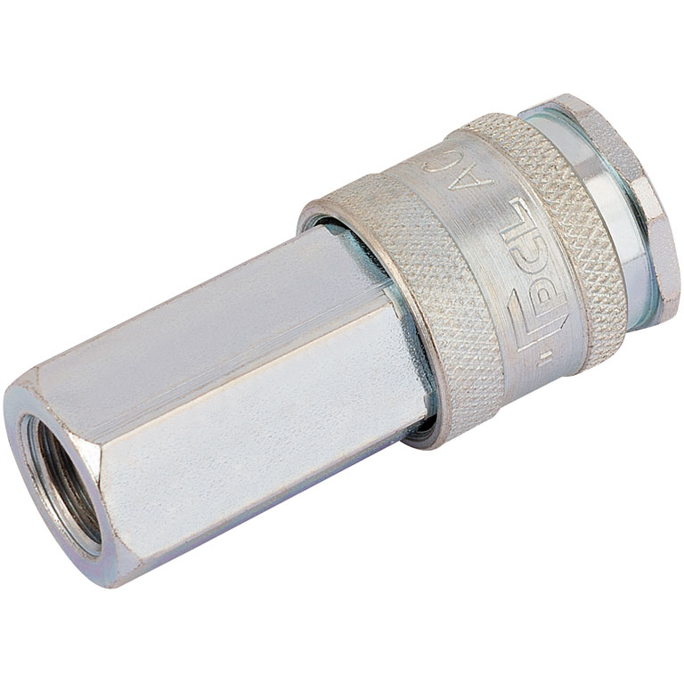 Draper 54407 AC71CF BULK Euro Coupling Female Thread 1/4" BSP Parallel (Sold Loose)