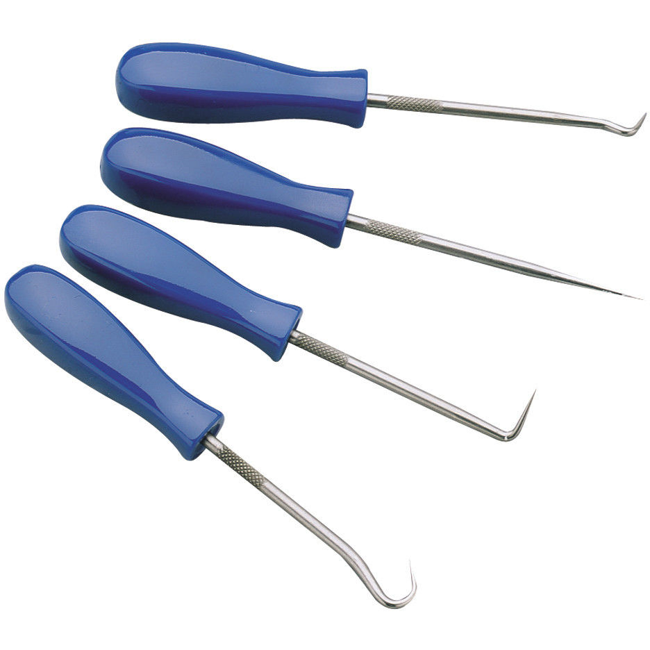 Clarke 1800161 CHT161 4-Piece Mini Pick & Hook Set