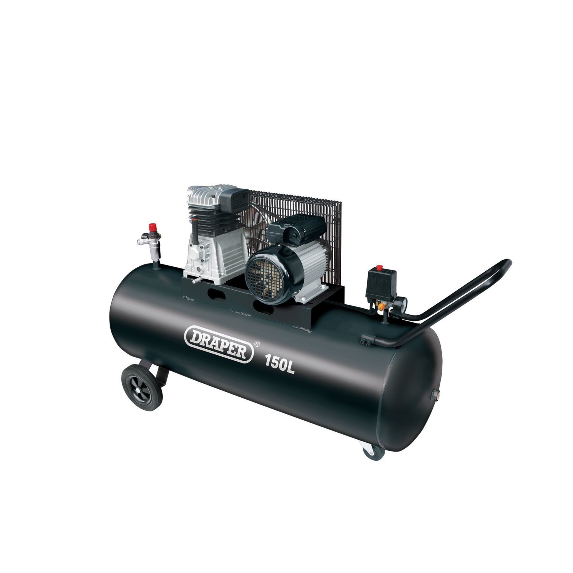 Draper 55305 DA150/369M 150L Belt Driven Air Compressor (2.2k W)