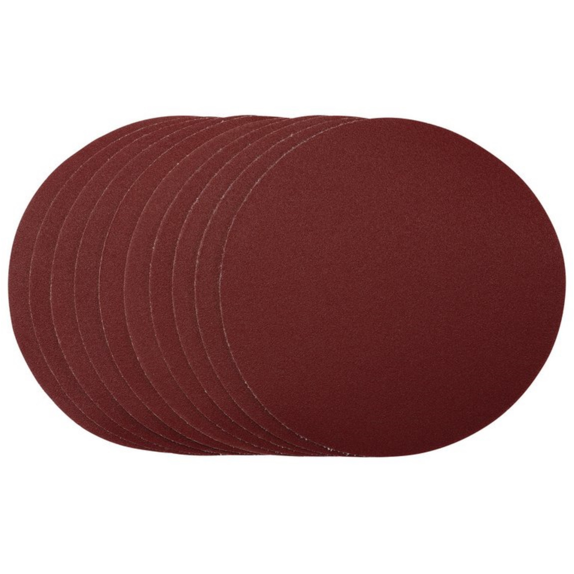Draper 56180 SDHAL180 Sanding Discs 180mm 120 Grit Hook and Loop (Pack of 10)