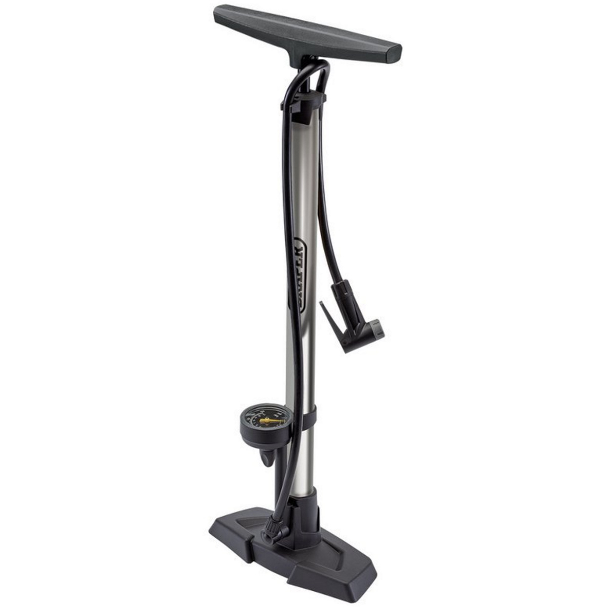 Draper 57428 BK-TP Dual Connector Bicycle Track Pump