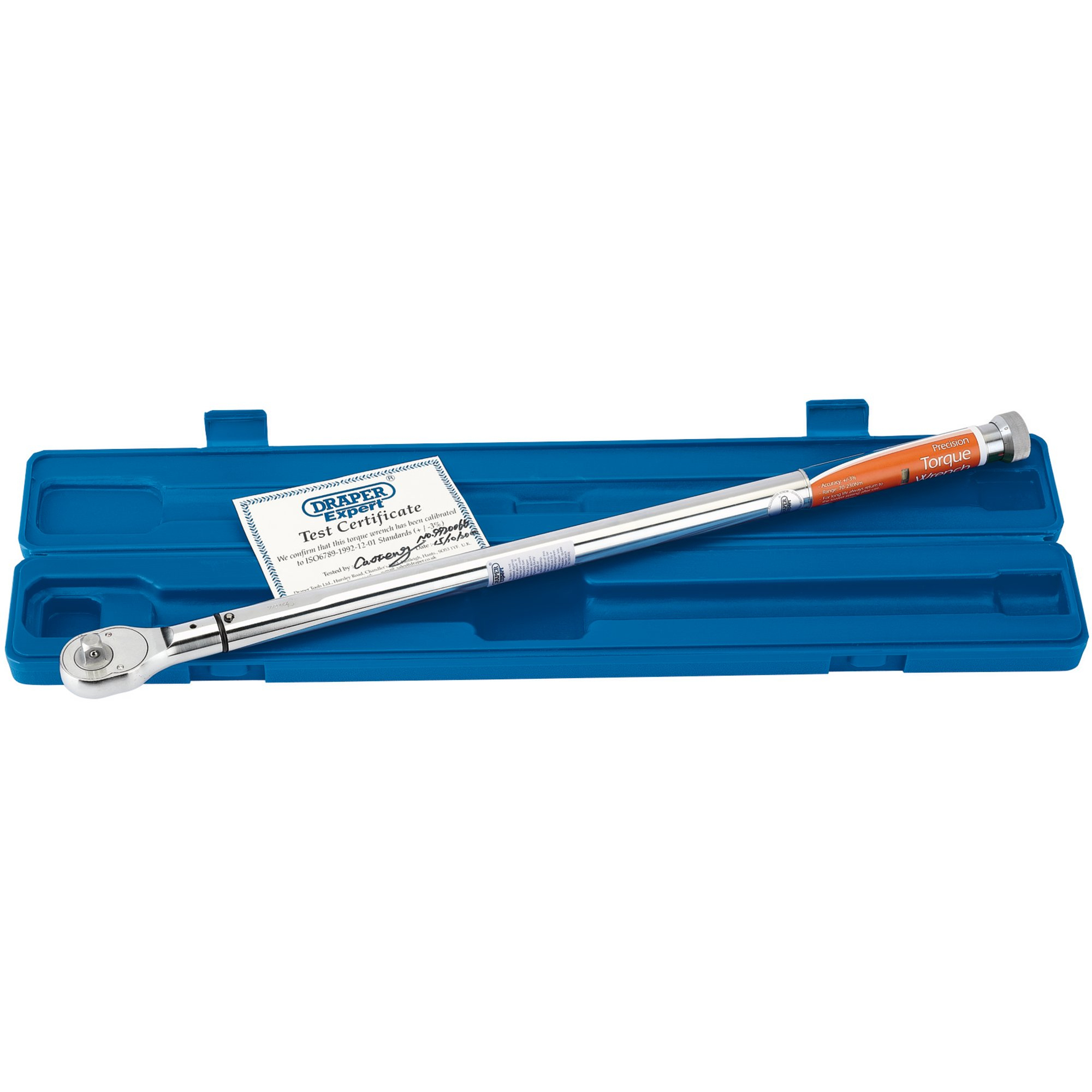 Draper 58140 EPTW70-230 Expert 1/2" Square Drive Precision Torque Wrench