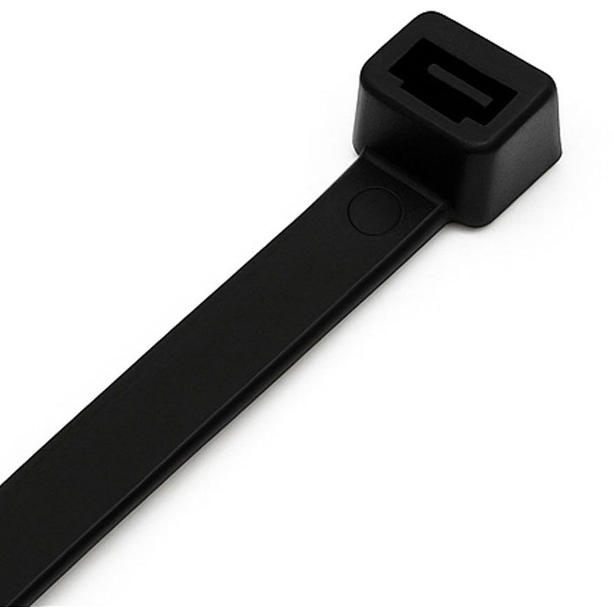 Lawson-HIS 550mm x 9.0mm 740N ( 75kg) Black Cable Ties (Pack of 100) 