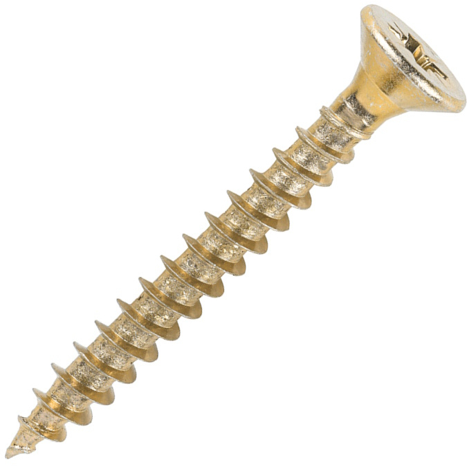 6.0mm x 50mm Solo Woodscrew PZ3 CSK - ZYP (Box of 200) 60050SOLOC Timco