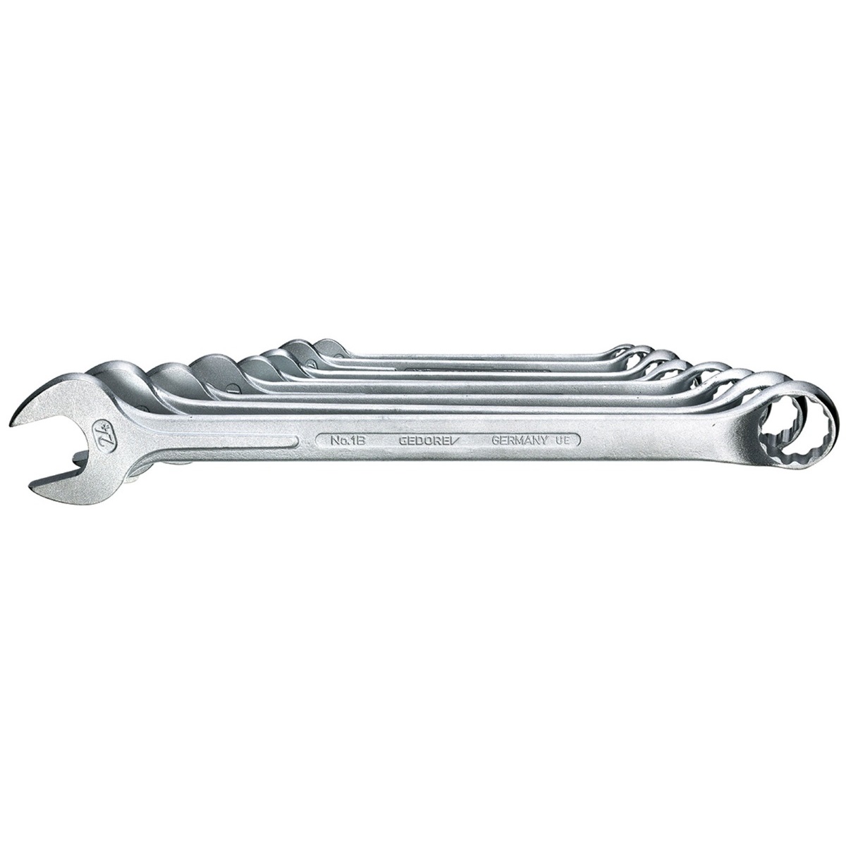 Gedore 6011870 Combination Spanner Set 8 Piece Metric 1 B-08