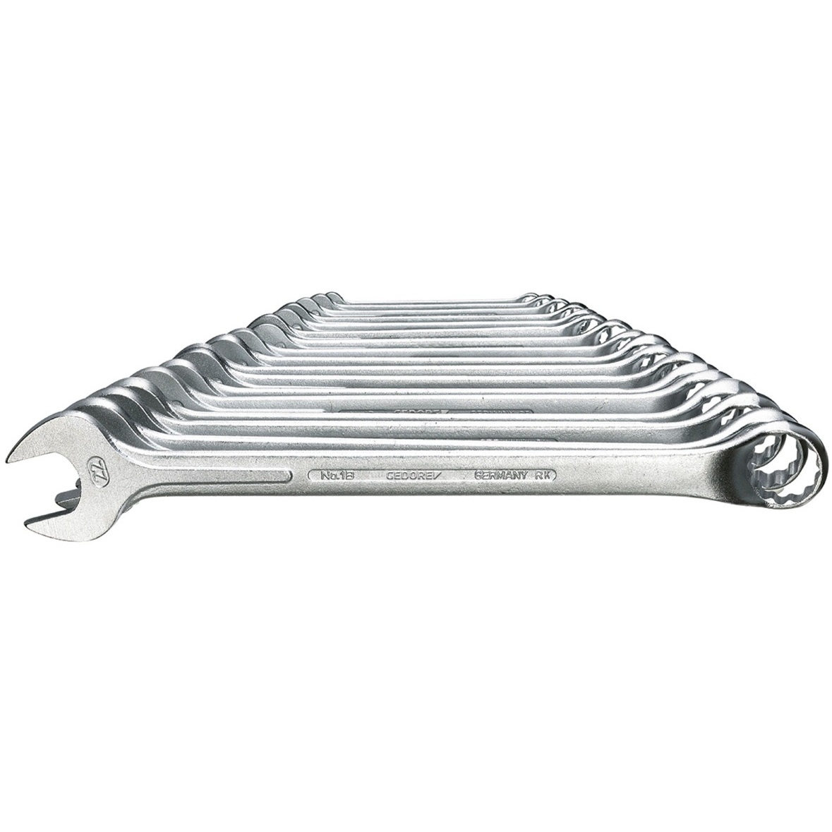 Gedore 6012680 Combination Spanner Set 17 Piece Metric 1 B-017