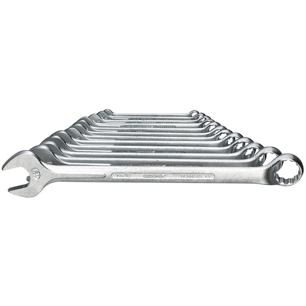 Gedore 6012840 Combination Spanner Set 12 Piece Metric 1 B-0112