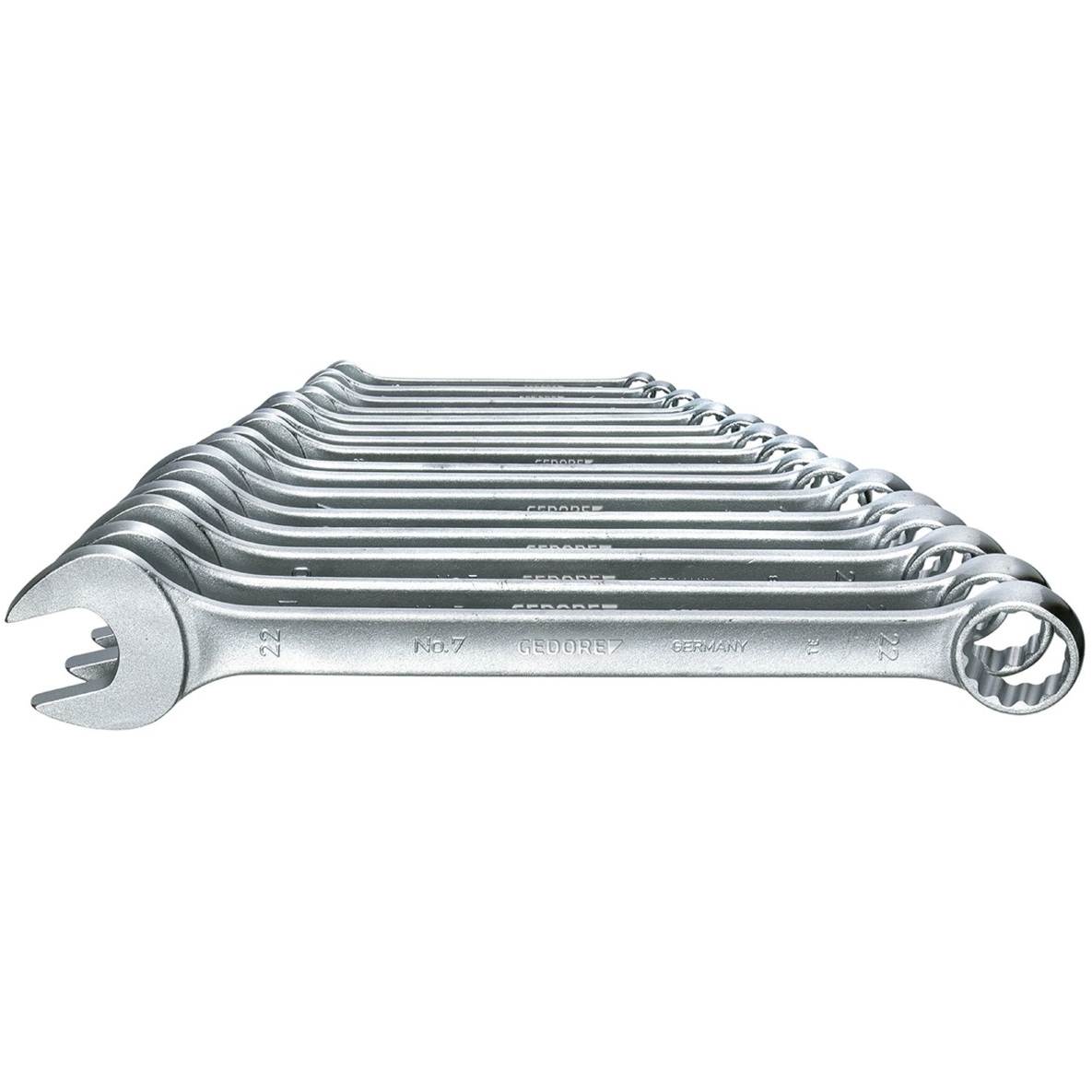 Gedore 6093580 Combination Metric Spanner Set 17 Piece 7-017