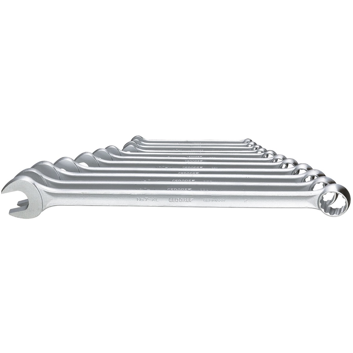Gedore 6104960 Combination Metric Spanner Set Extra Long 11 Piece 7 XL-0111
