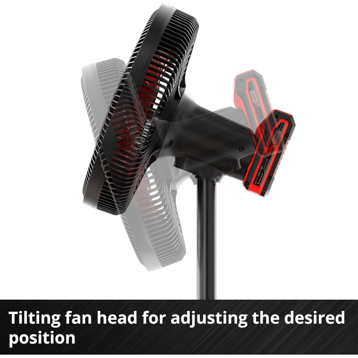 Einhell 3408071 GE-CF 18/320 P Li-Solo Body Only Floor Standing Fan 18V 