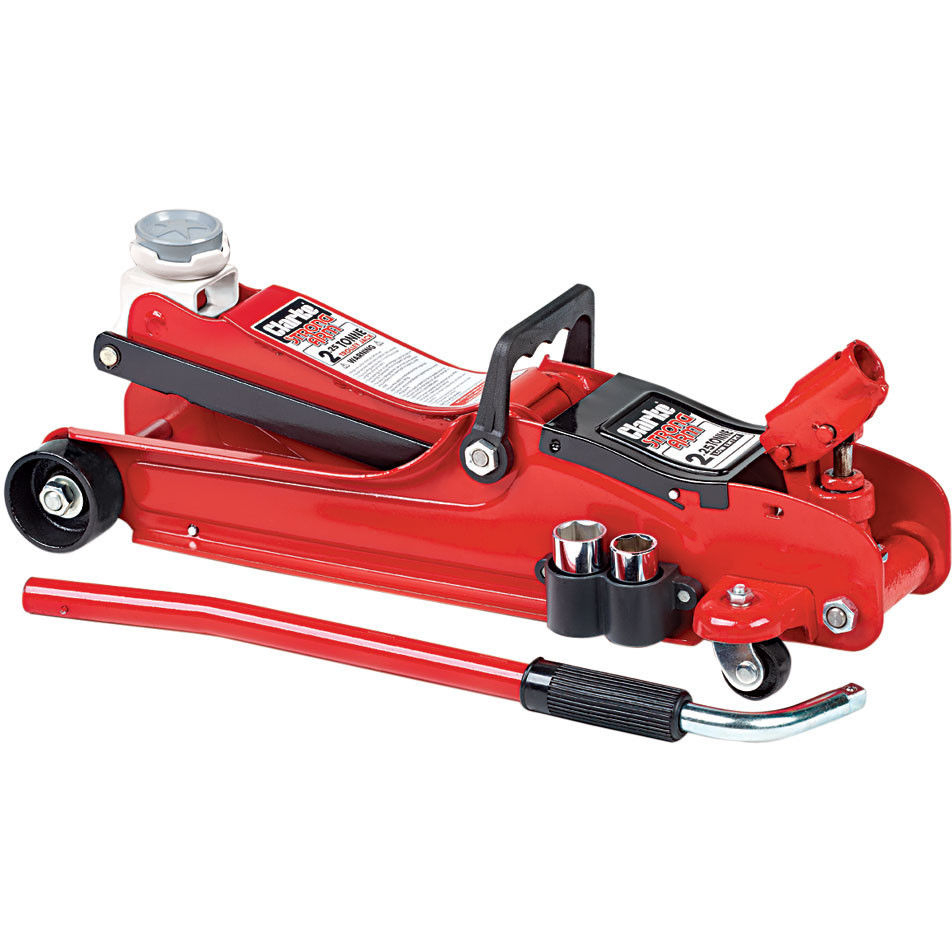 Clarke 7623070 CTJ2250LP 2.25 Tonne Low Profile Trolley Jack with Sockets