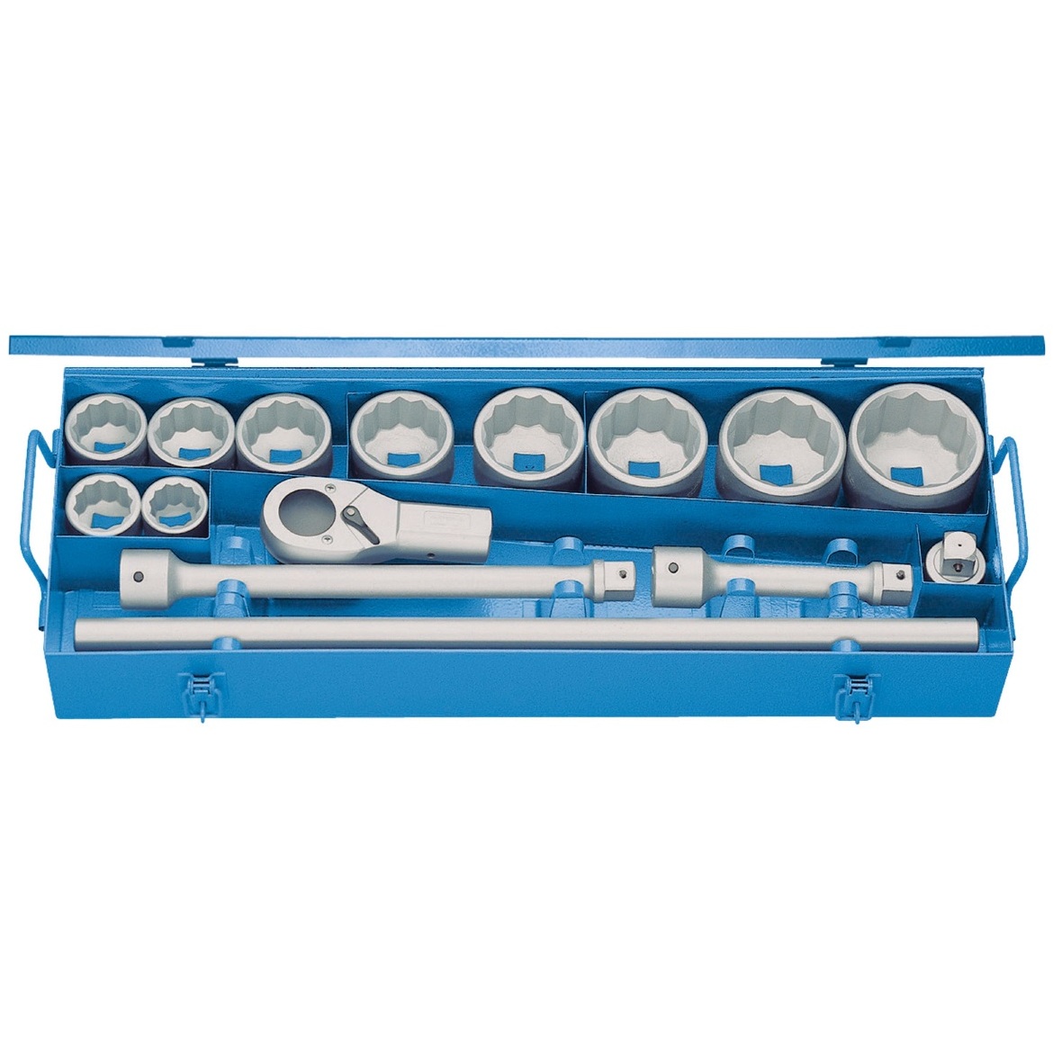 Gedore 6181600 Socket Set 1" Drive 15 Piece Metric D 21 EMU-10