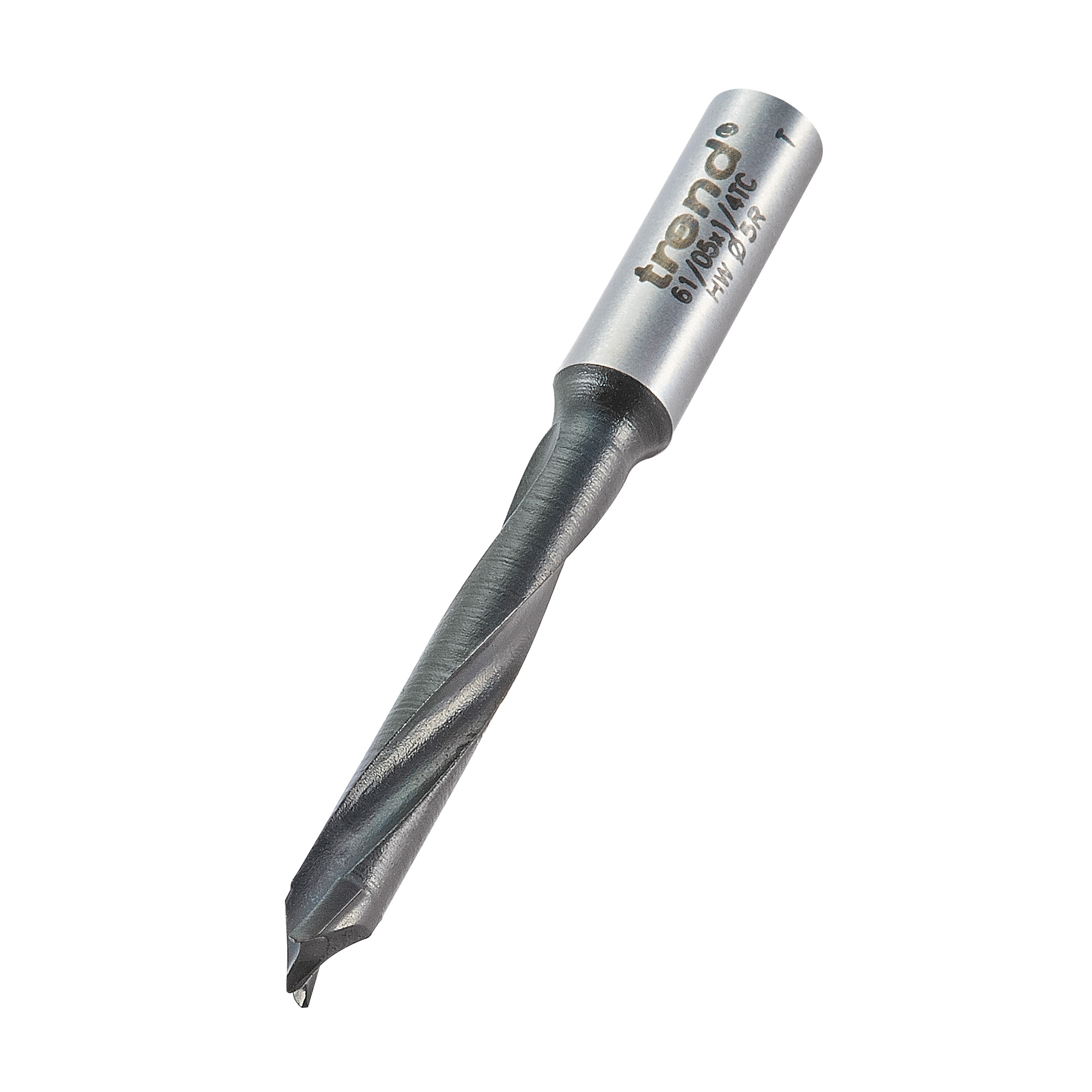 Trend 61/05X1/4TC Dowel drill 5mm diameter