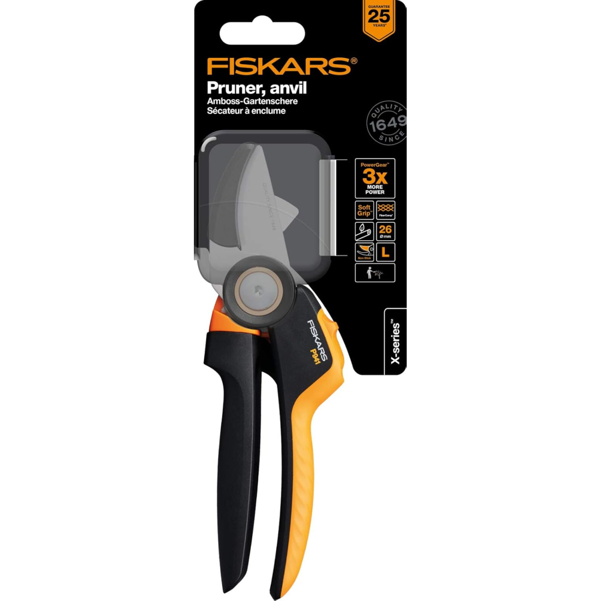 Fiskars 1057174 P941 X-series™ Anvil Pruner