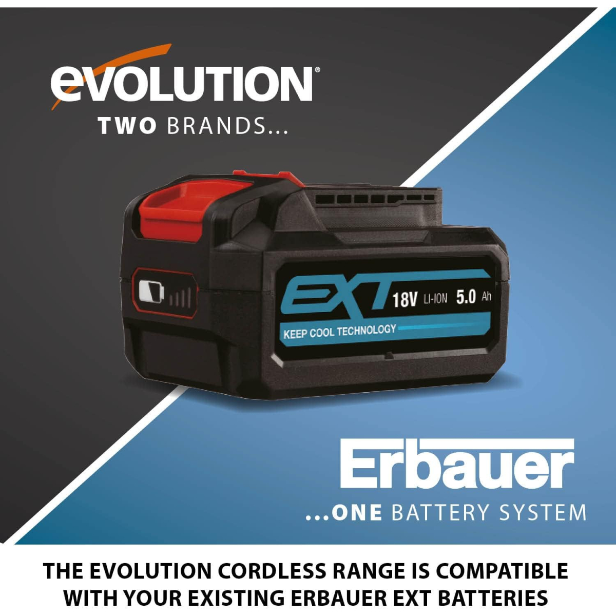 Evolution 105-0001 Body Only R13CMB-Li EXT Combi Drill 18V 