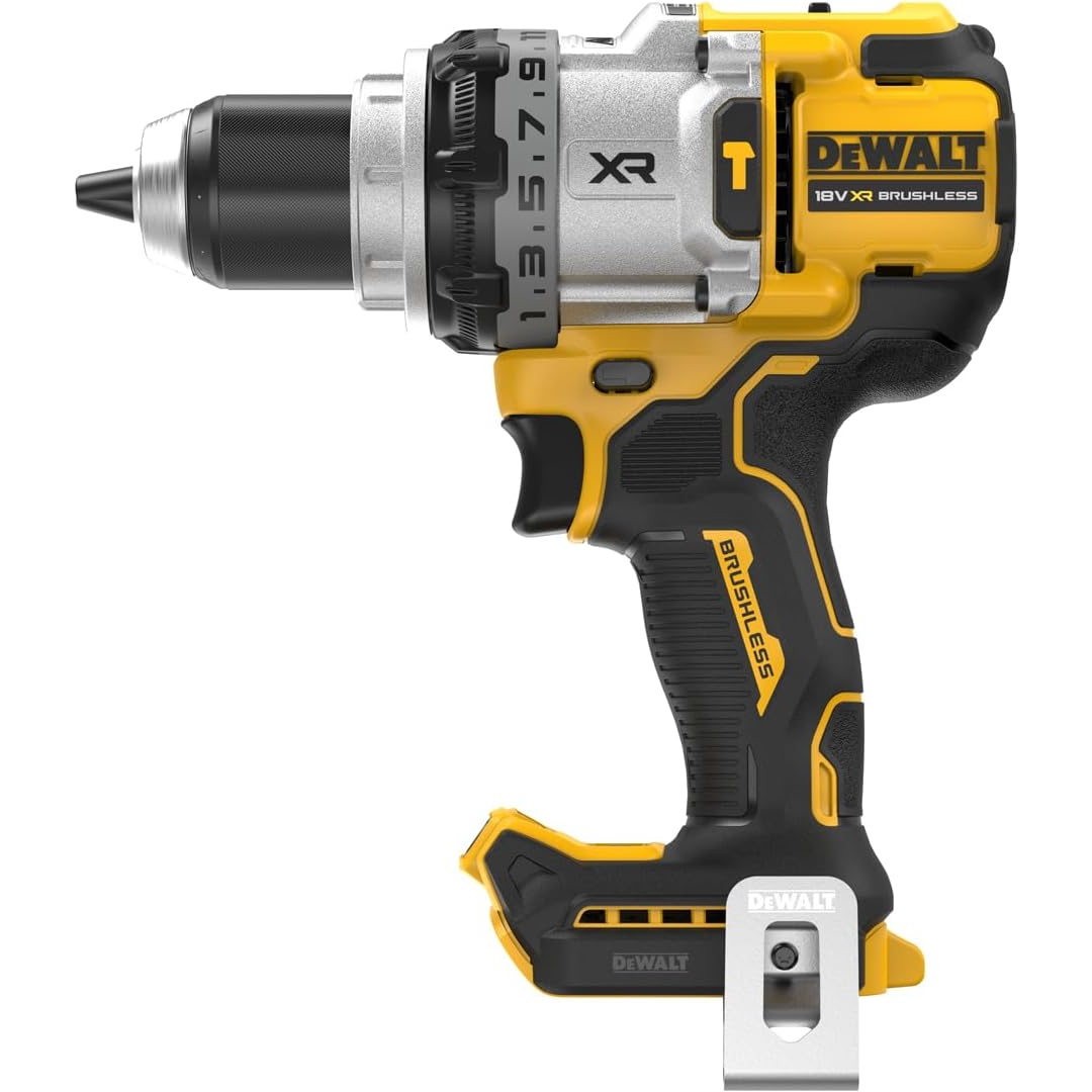 DeWalt DCD1007NT-XJ Body Only 18v Cordless Brushless Combi Hammer Drill in TSTAK Case