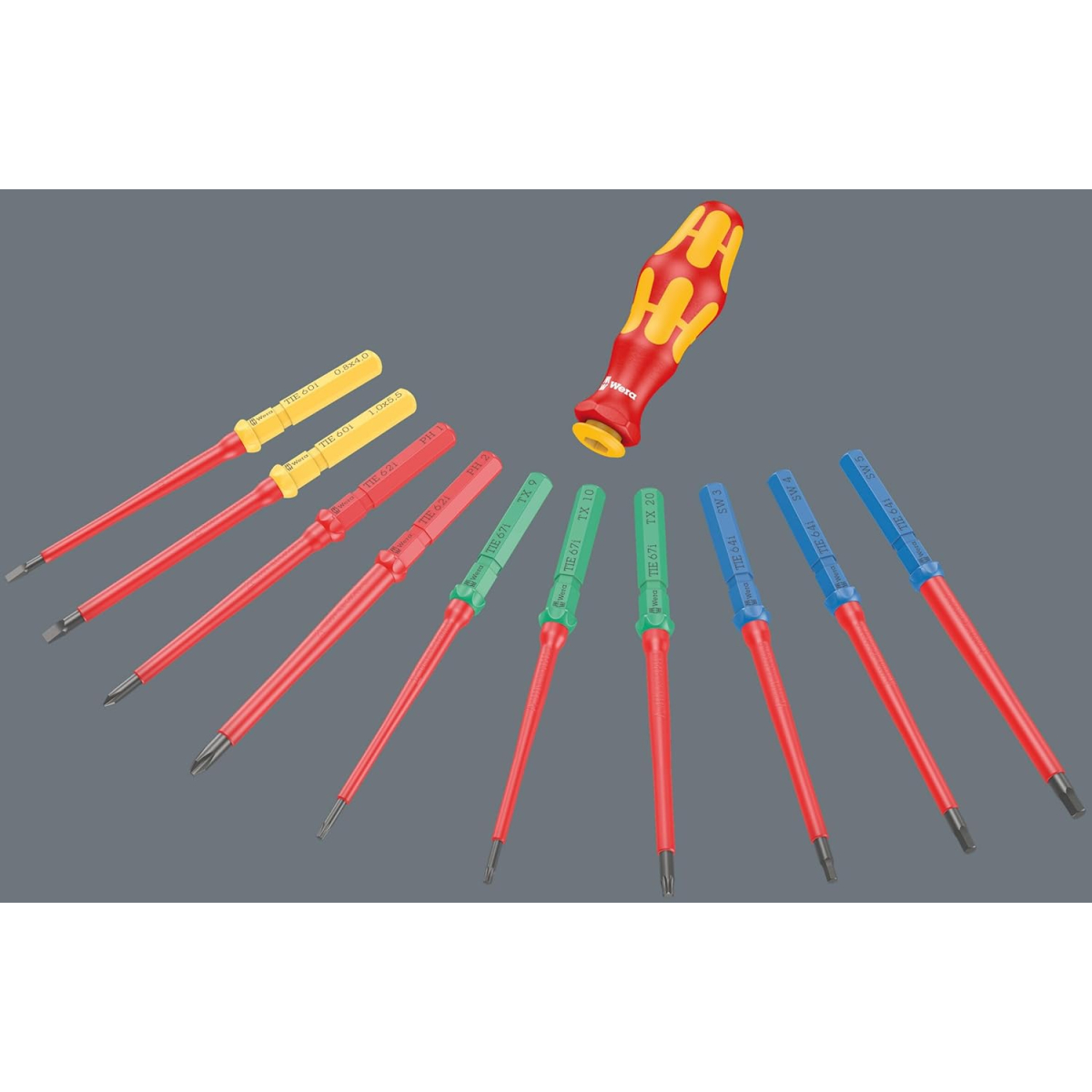 Wera 05006617001 Kraftform Kompakt VDE Big Pack 1, 26 pieces
