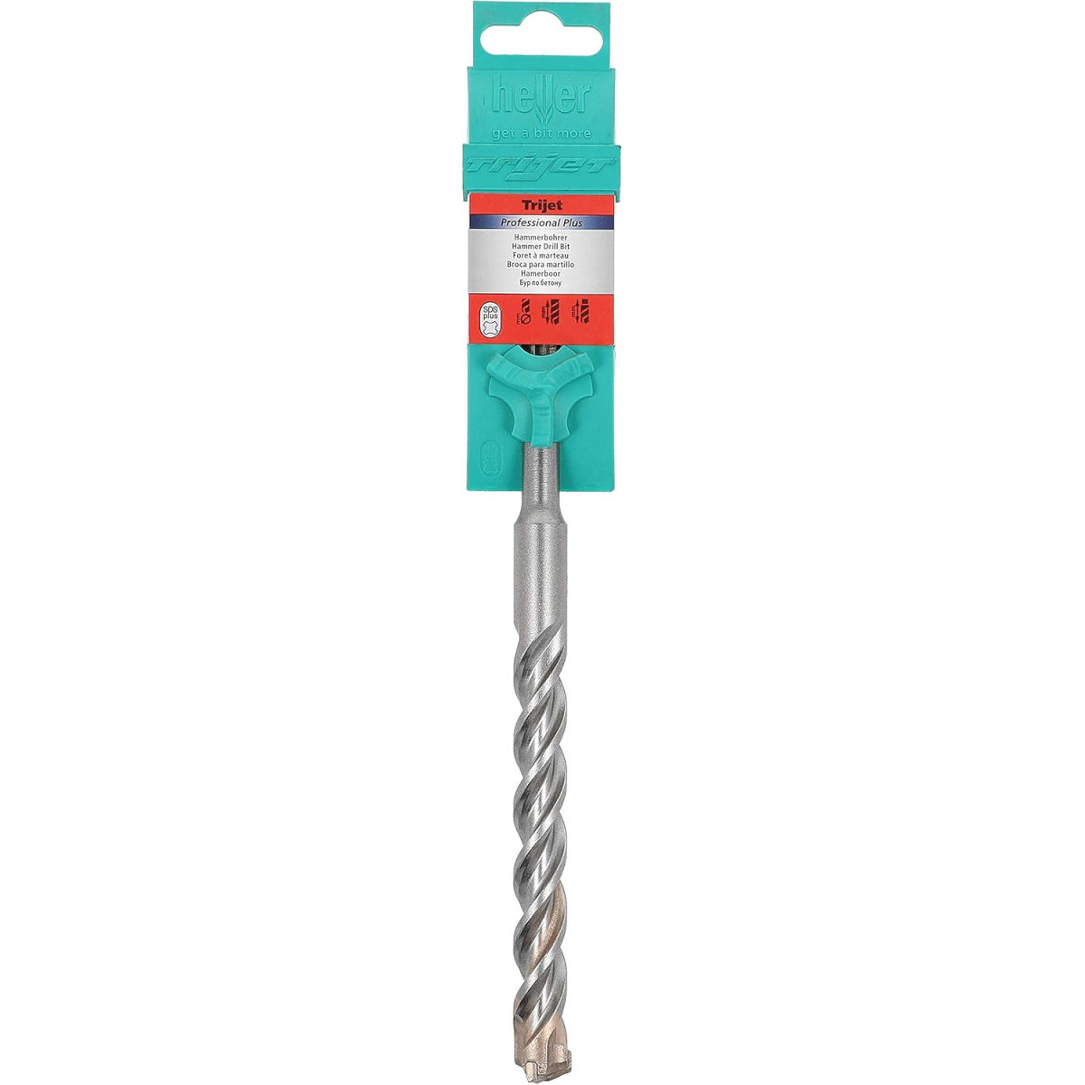 Heller 267618 TriJet SDS-Plus Hammer Drill Bit 10 x150 x 210mm
