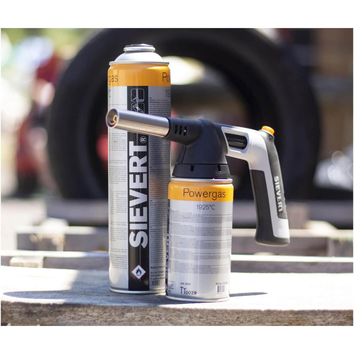 SIEVERT 228202 HANDYJET Blow Torch With Gas 