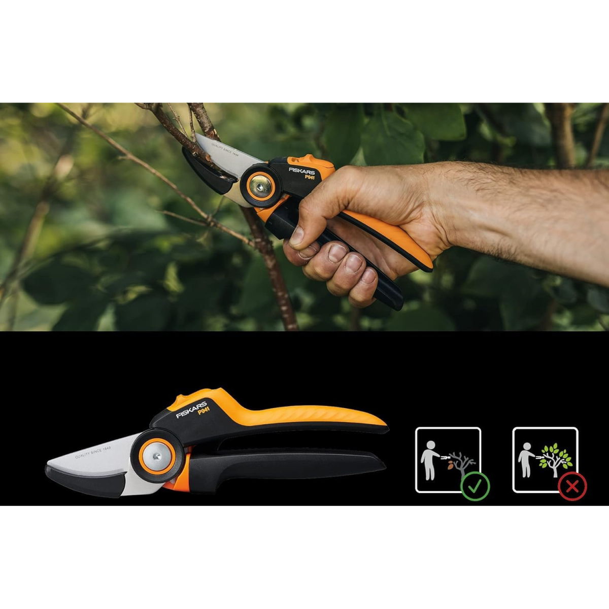 Fiskars 1057174 P941 X-series™ Anvil Pruner