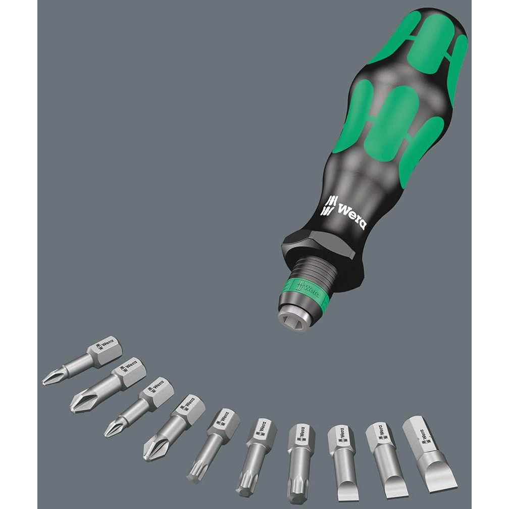 Wera 05135942001 Kraftform Kompakt 12, 10 pieces