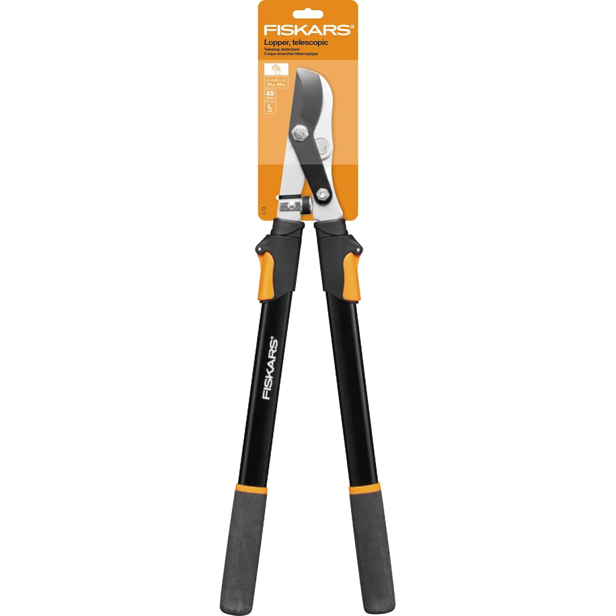 Fiskars 1027528 PowerGear X 630-830mm Telescopic Tree Pruner 