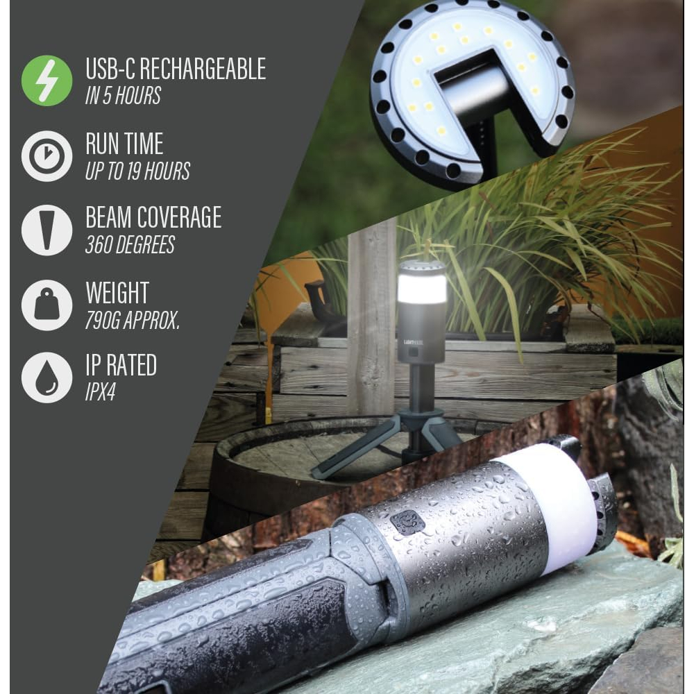 Lighthouse L-HA100MFT Adventure Series Multi-Function Tripod Light
