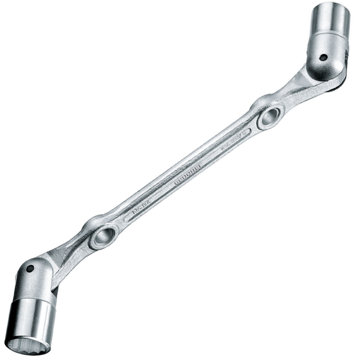 Gedore 6300040 18x19mm Swivel Head Wrench Double Ended 34 18x19