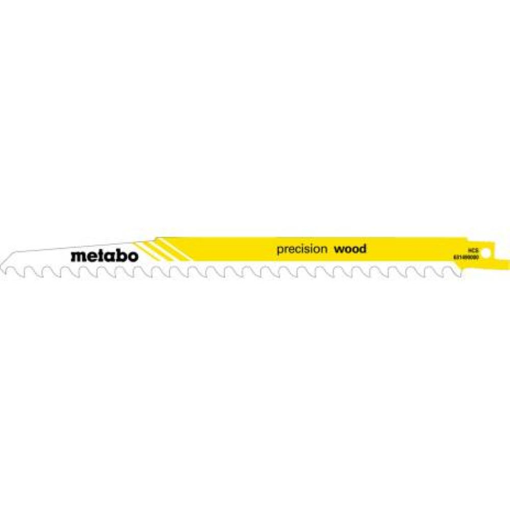 Metabo 631141000 2 Sabre saw blades HCS 240x1.5 mm/8.5 S1542K HCS