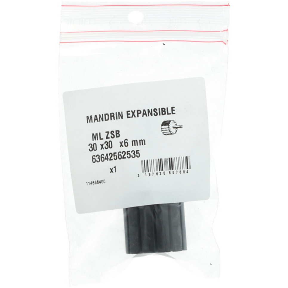 Flexovit 63642562535 30 x 30 x 6mm Spiraband Mandrels (Pack of 5)